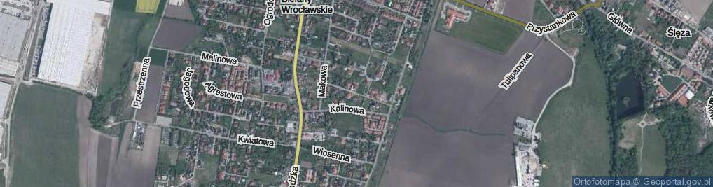 Zdjęcie satelitarne Jesionowa ul.